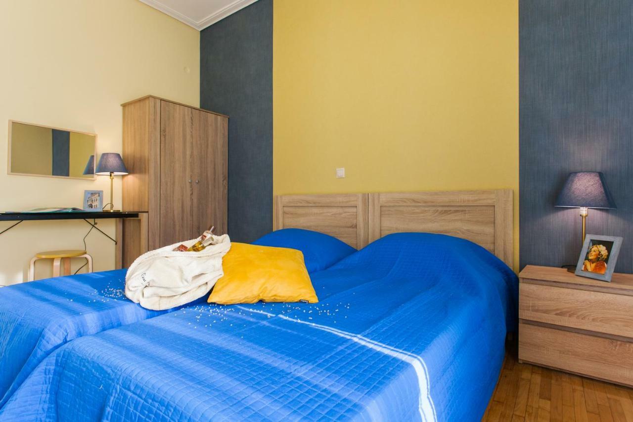 Private Central View Rooms In Apartment Near To Acropolis Metro Station Atena Exterior foto