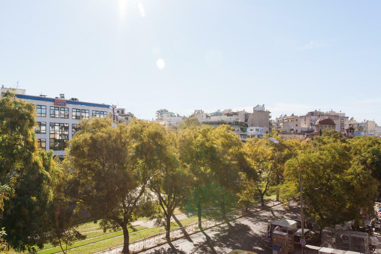Private Central View Rooms In Apartment Near To Acropolis Metro Station Atena Exterior foto