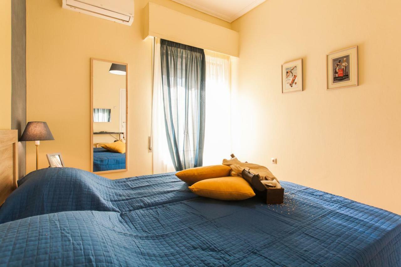 Private Central View Rooms In Apartment Near To Acropolis Metro Station Atena Exterior foto